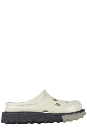 Off-White Logo Detailed Slip-On Slippers