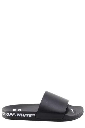 Off-White Logo Printed Industrial Slides