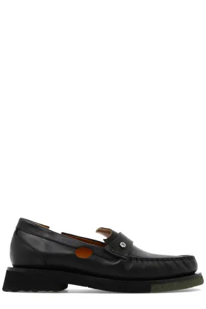 Off-White Sponge Sole Slip-On Loafers