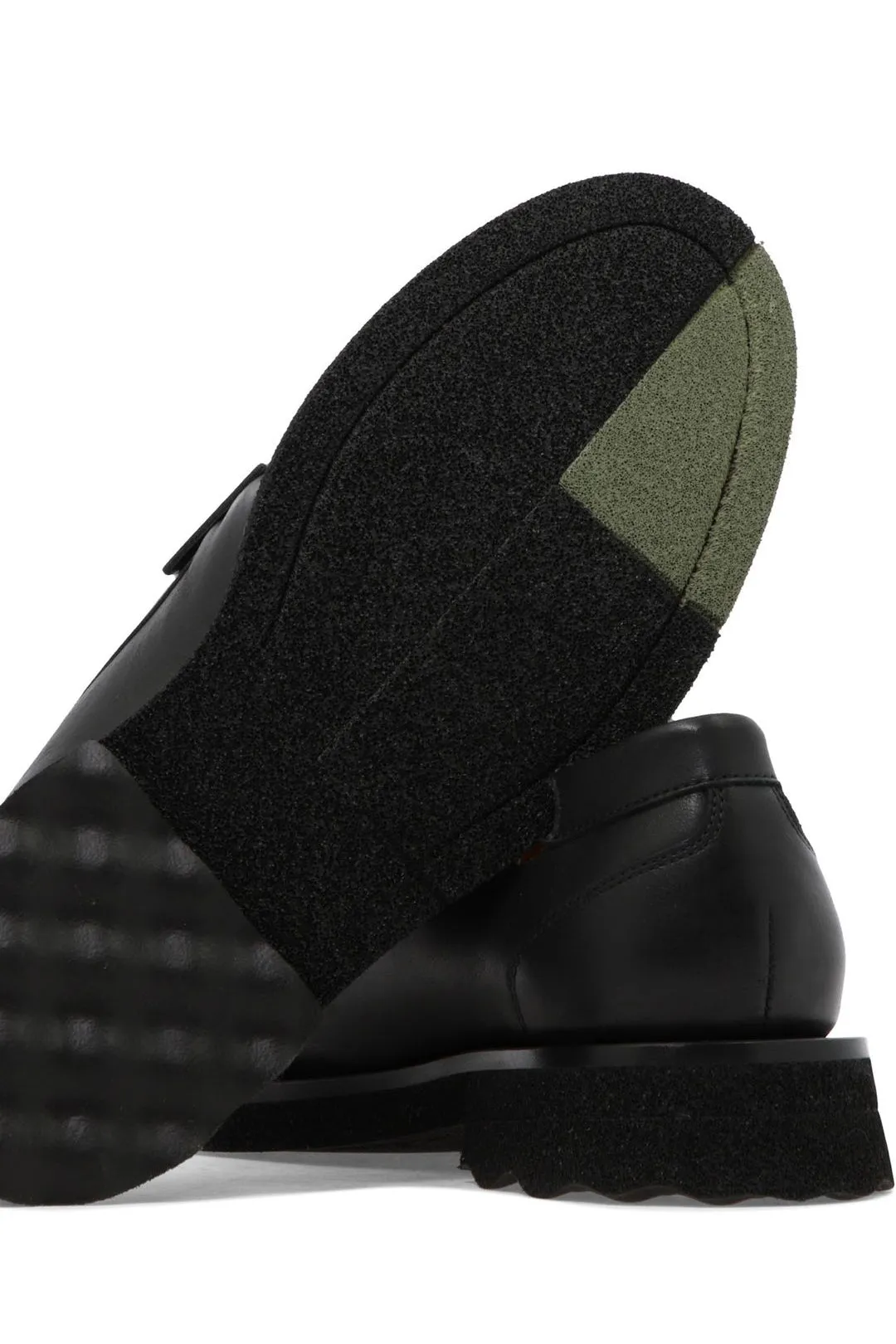 Off-White Sponge Sole Slip-On Loafers