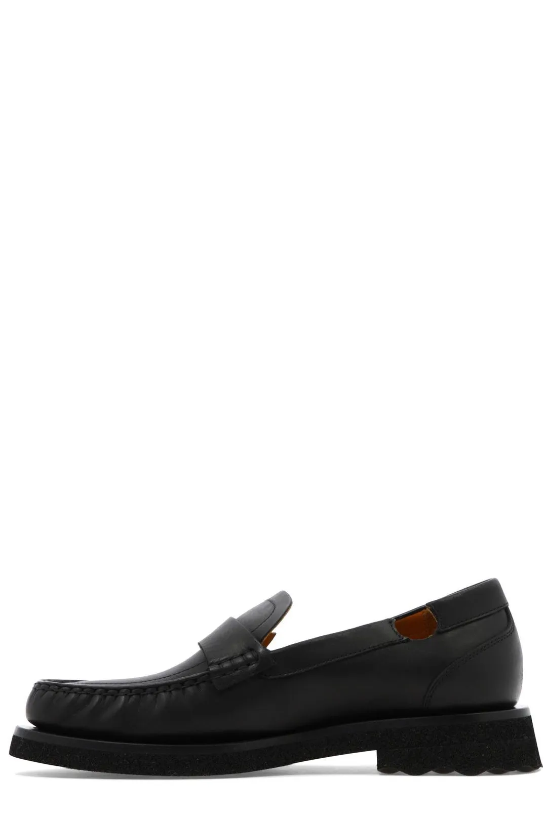 Off-White Sponge Sole Slip-On Loafers