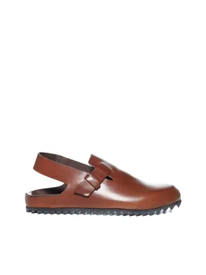 Officine Creative Agora Slingback Round Toe Sandals