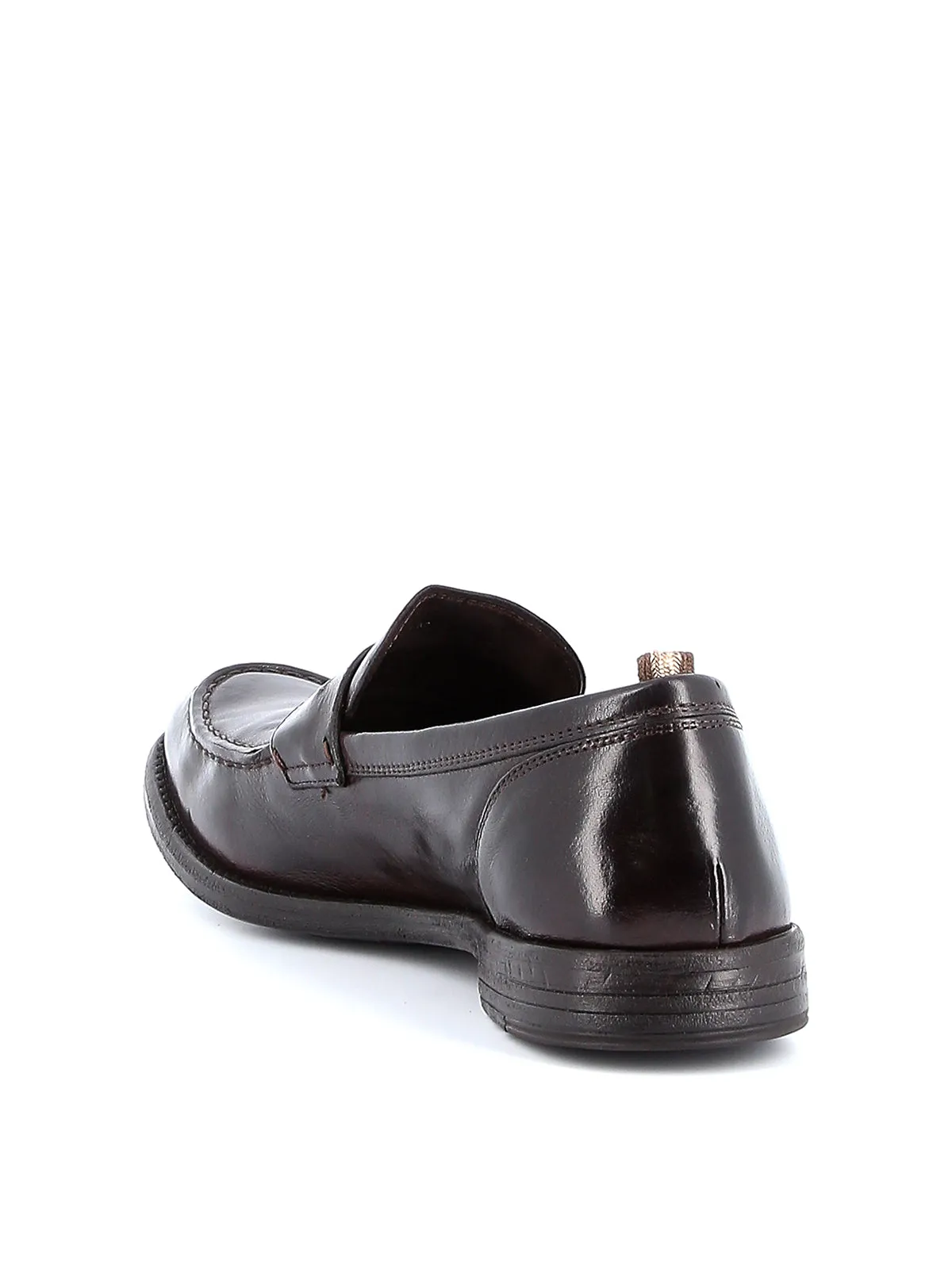 Officine Creative Distressed Effect Slip-On Loafers