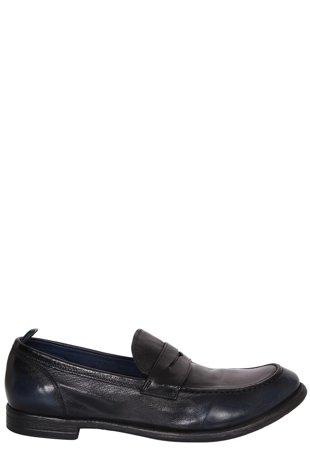 Officine Creative Distressed Effect Slip-On Loafers