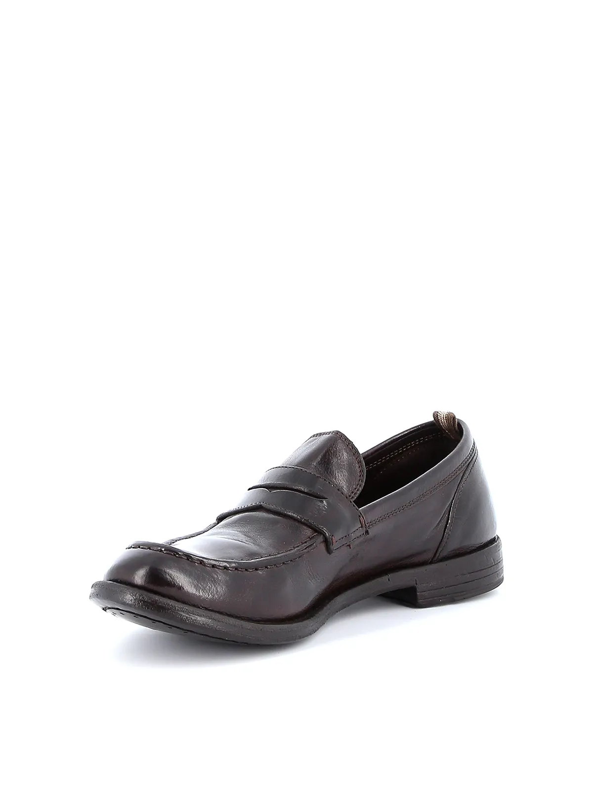 Officine Creative Distressed Effect Slip-On Loafers