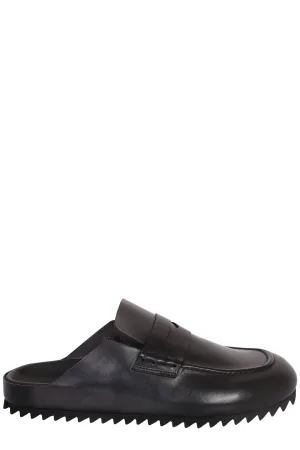 Officine Creative Round Toe Slingback Mules