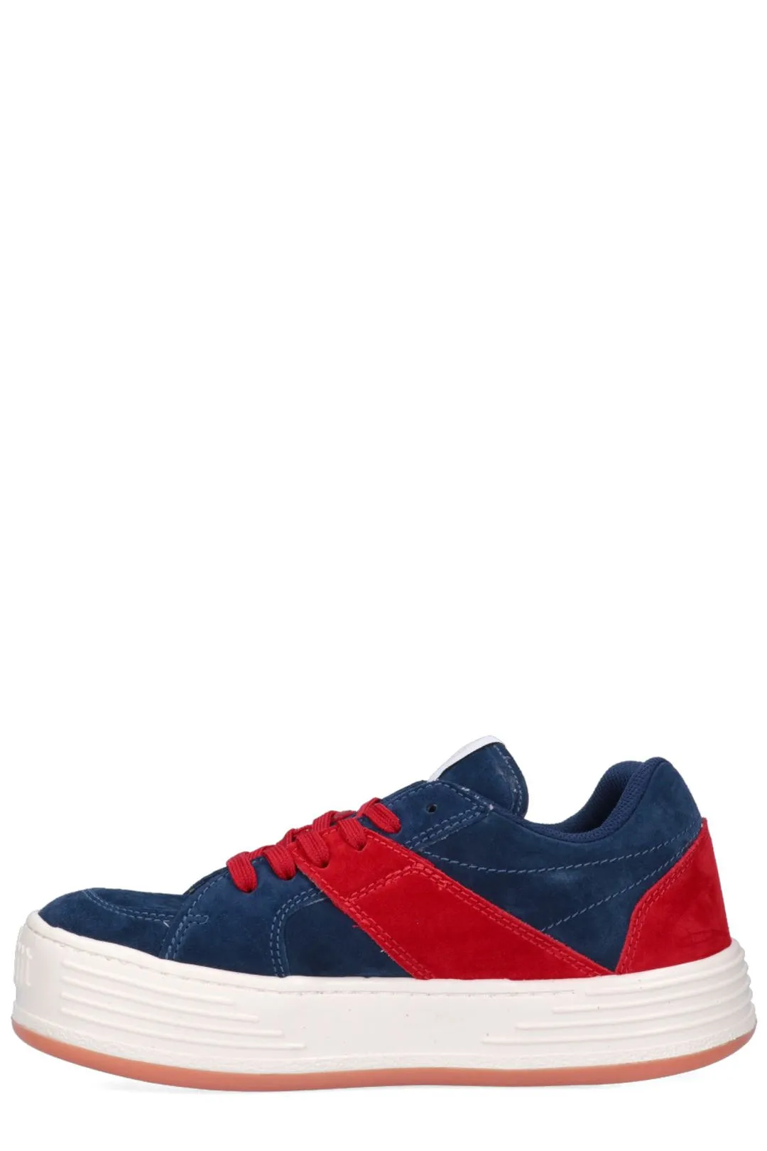 Palm Angels Logo-Print Lace-Up Sneakers