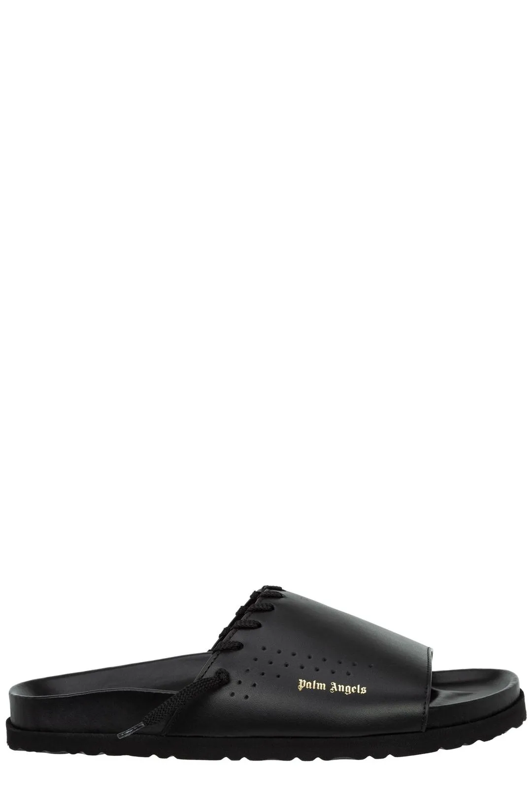 Palm Angels Logo Printed Slip-On Sandals