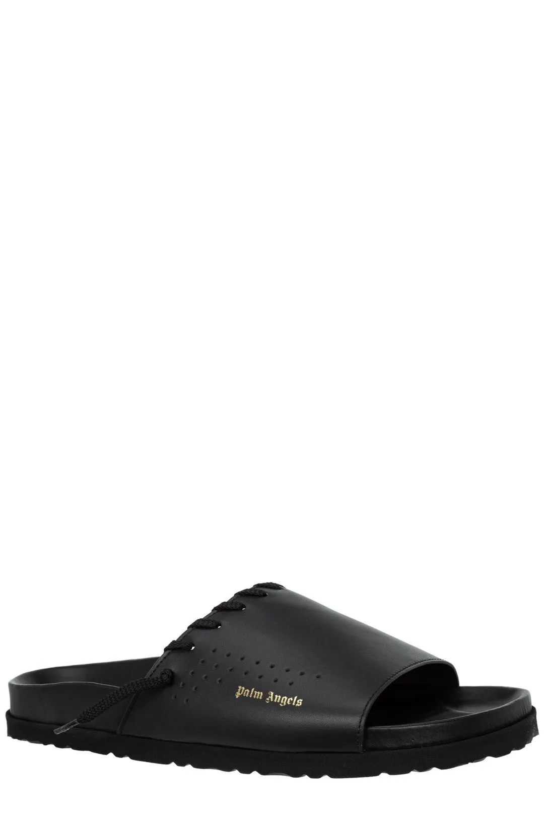Palm Angels Logo Printed Slip-On Sandals