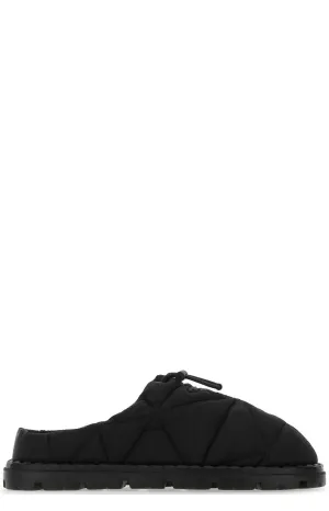 Prada Padded Slip-On Sandals