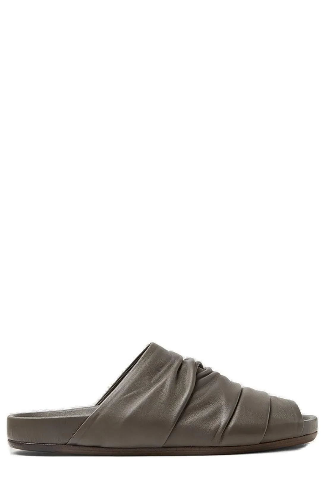 Rick Owens Draped Granola Slip-On Sandals