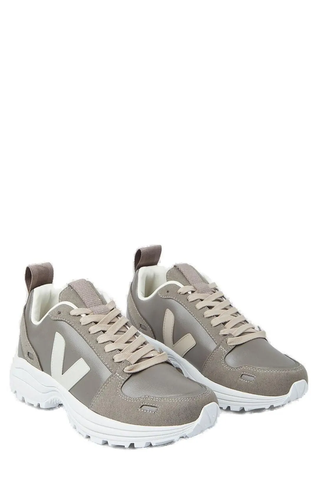 Rick Owens X Veja Hiking Style Lace-Up Sneakers