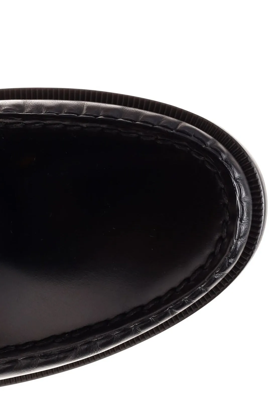 Saint Laurent Almond-Toe Penny Loafers
