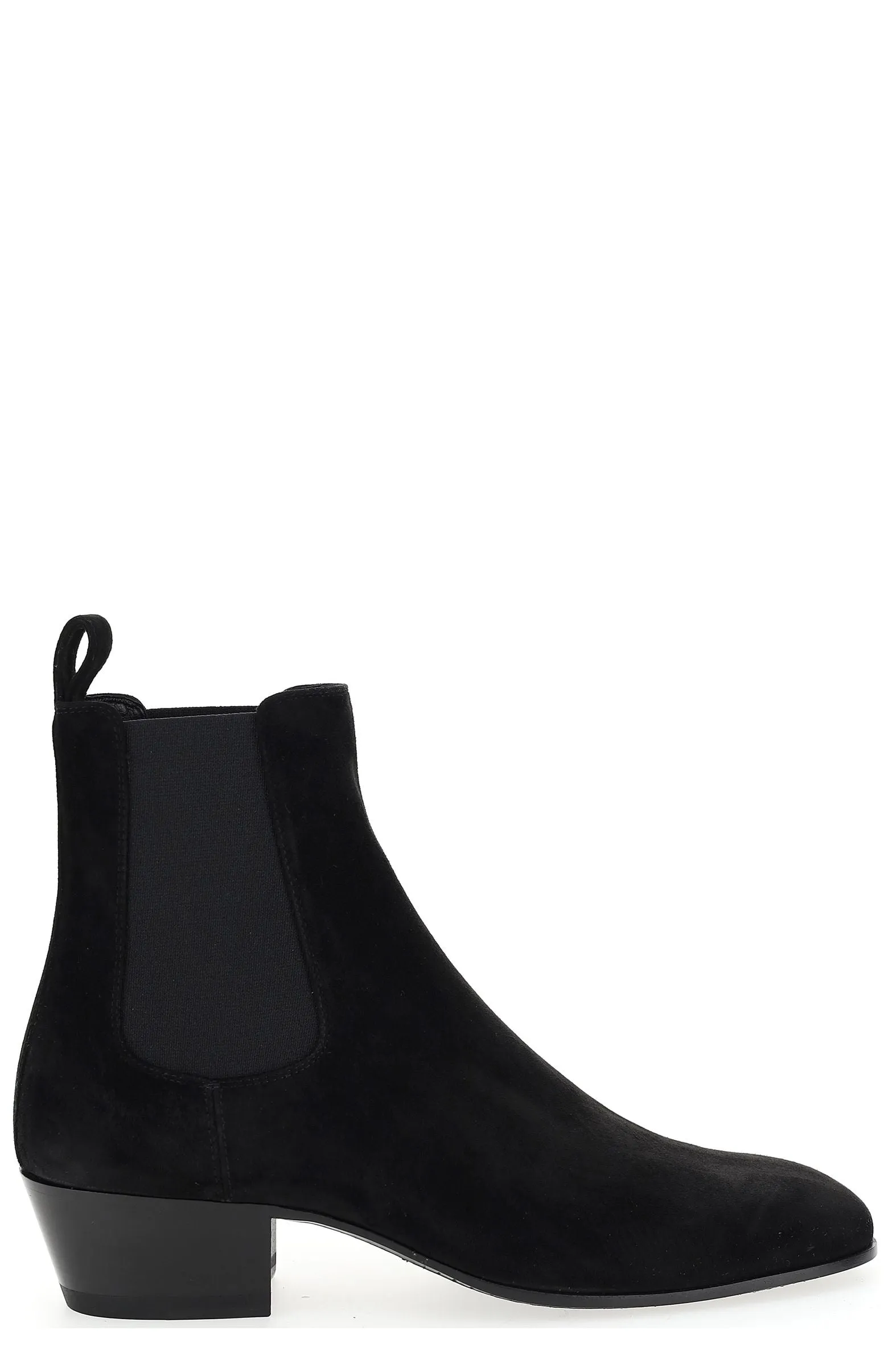 Saint Laurent Block Heel Ankle Boots