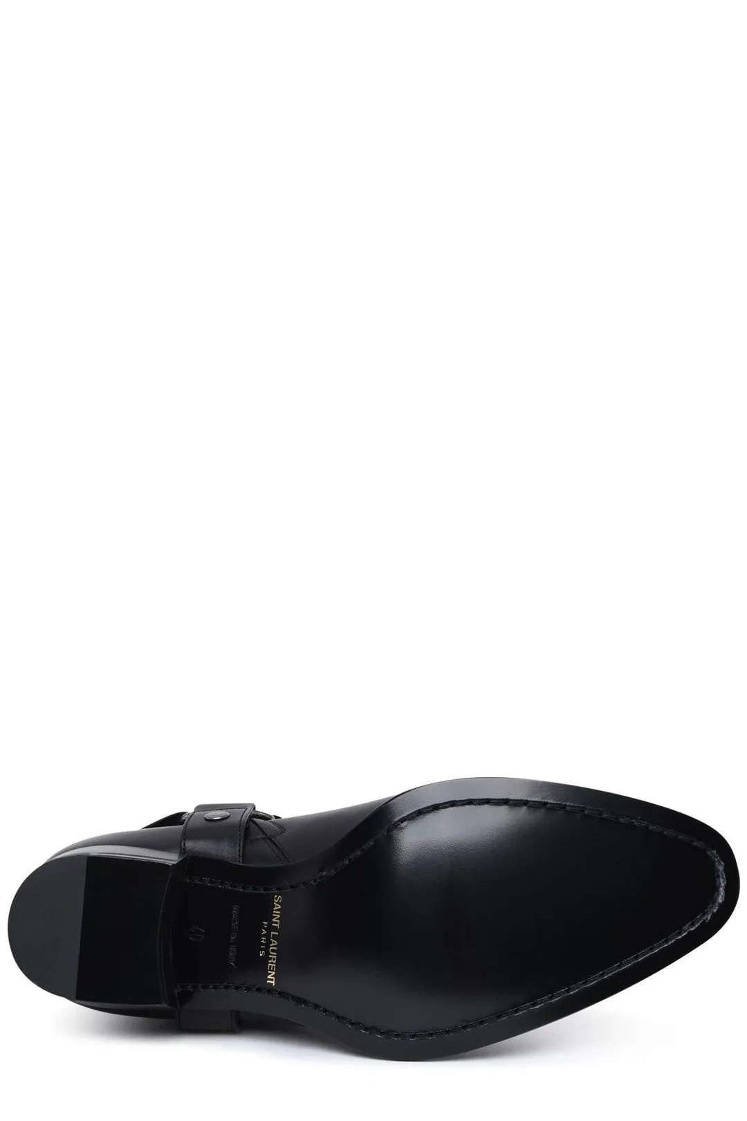 Saint Laurent Wyatt Harness Boots