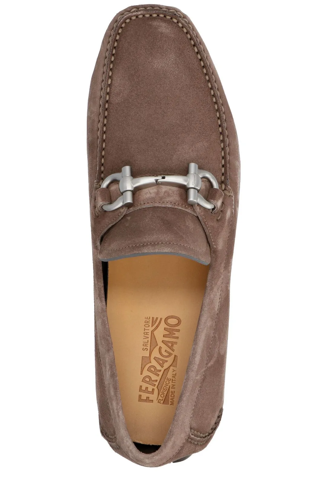 Salvatore Ferragamo Gancini Buckled Slip-On Loafers