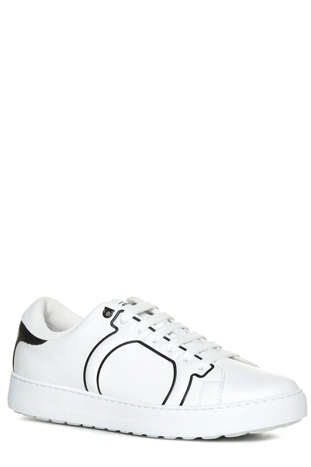 Salvatore Ferragamo Gancini Logo-Embellished Sneakers