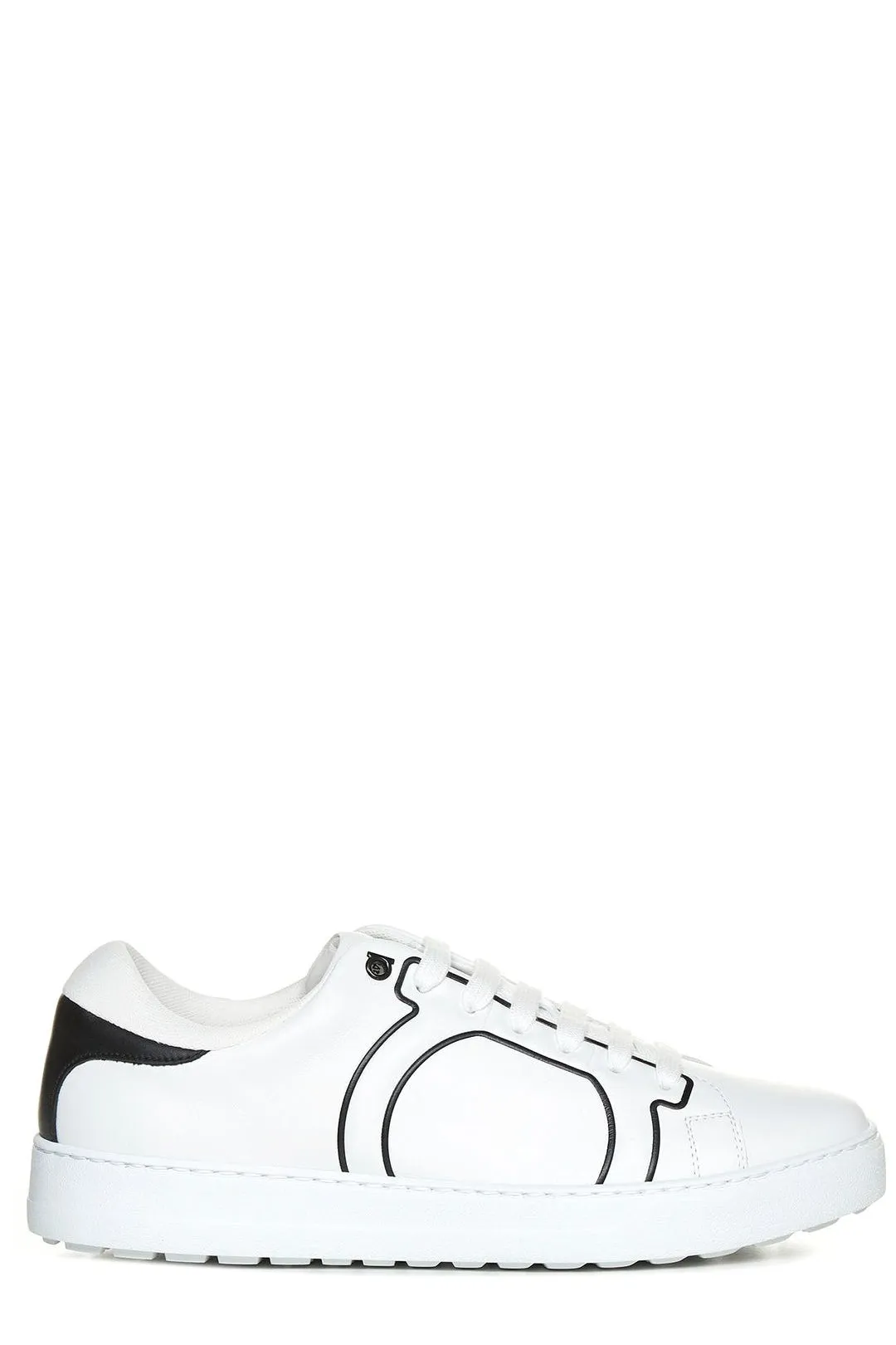 Salvatore Ferragamo Gancini Logo-Embellished Sneakers