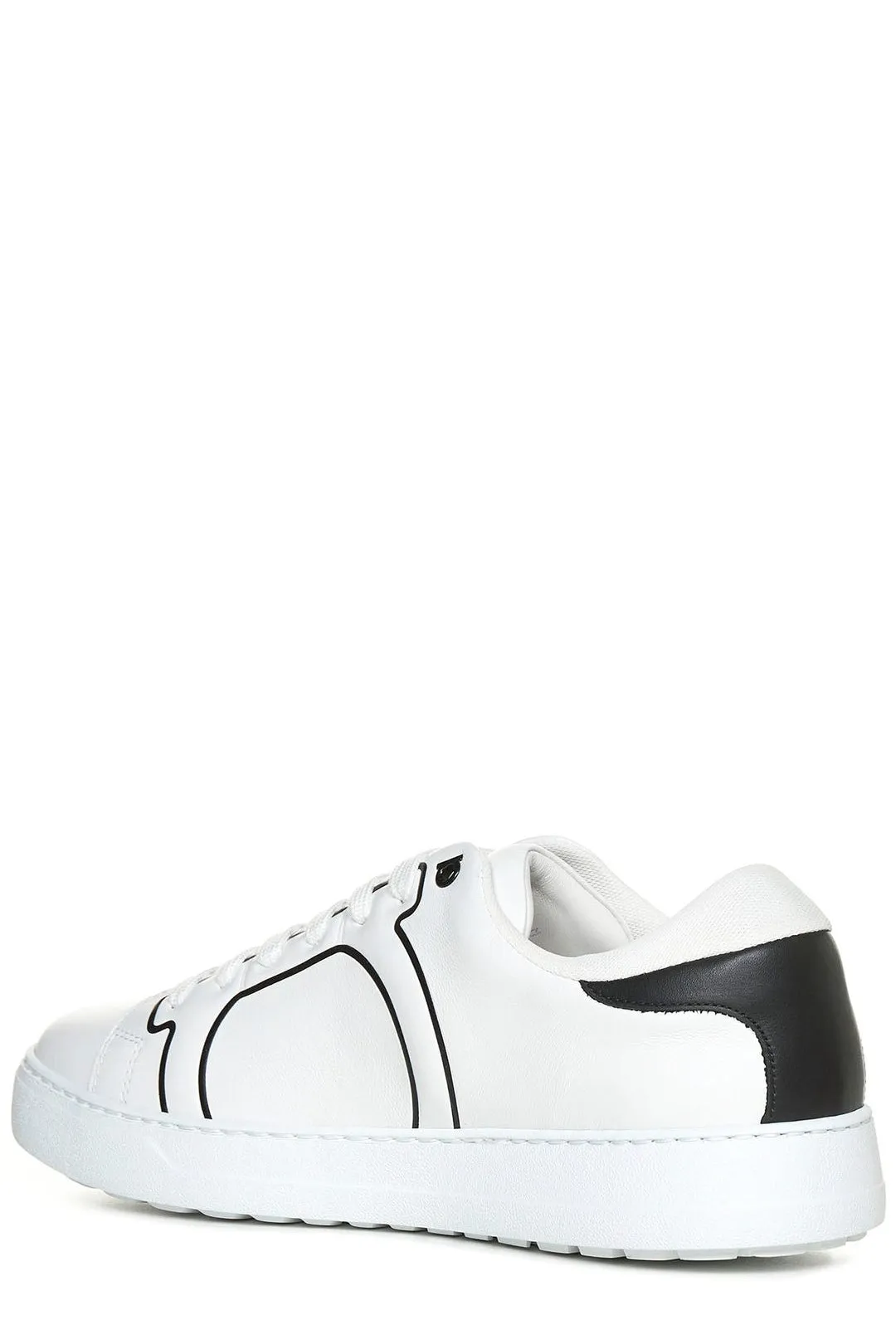Salvatore Ferragamo Gancini Logo-Embellished Sneakers