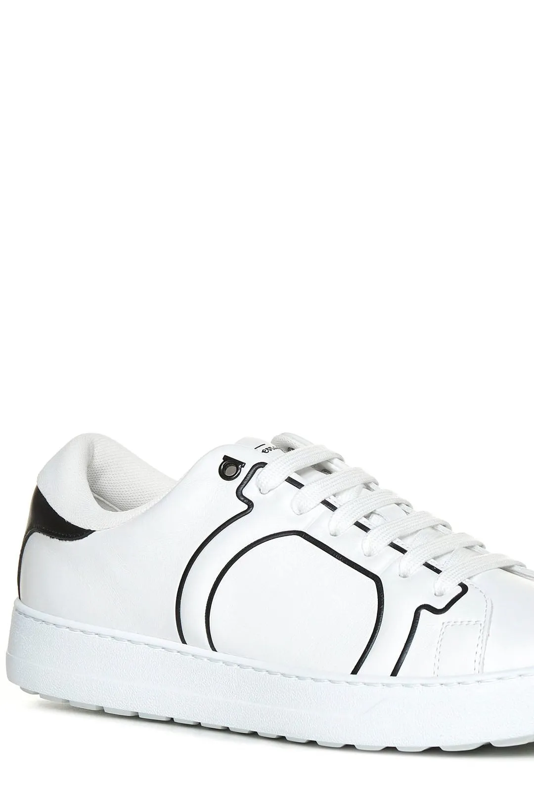 Salvatore Ferragamo Gancini Logo-Embellished Sneakers
