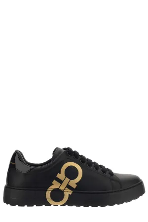 Salvatore Ferragamo Gancini Low-Top Sneakers