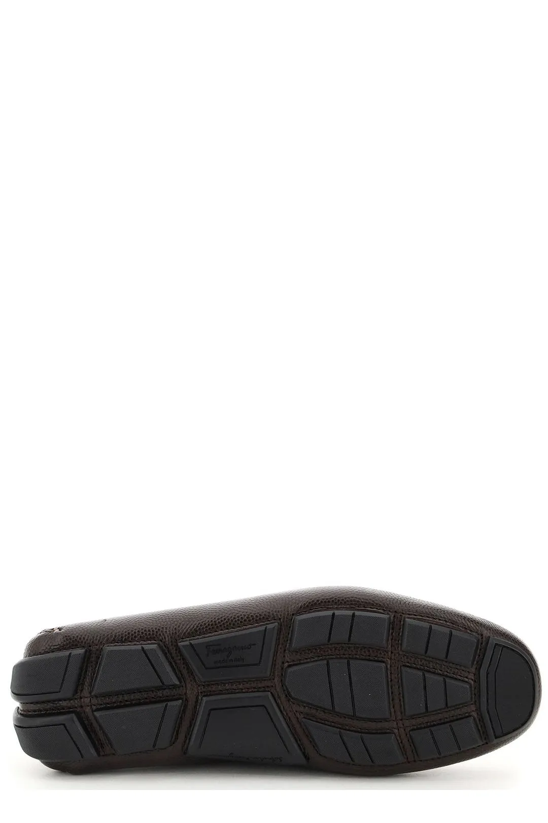 Salvatore Ferragamo Gancini Ornament Driver Loafers