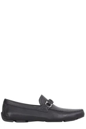 Salvatore Ferragamo Gancini Plaque Loafers