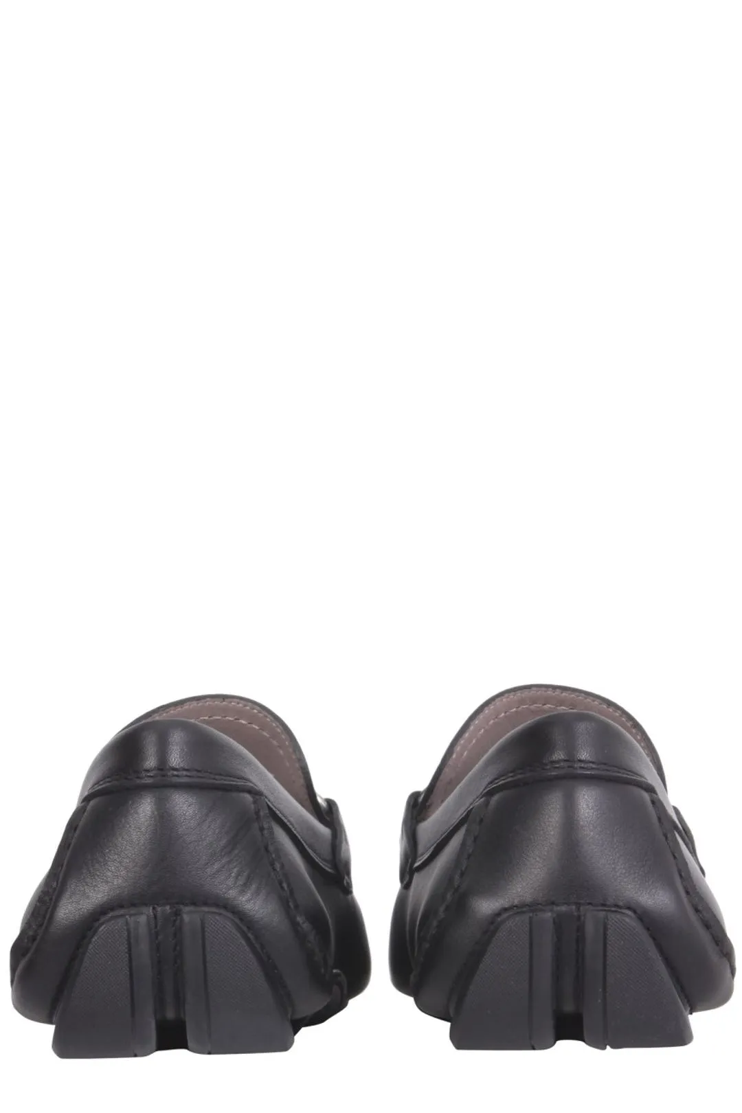 Salvatore Ferragamo Gancini Plaque Loafers
