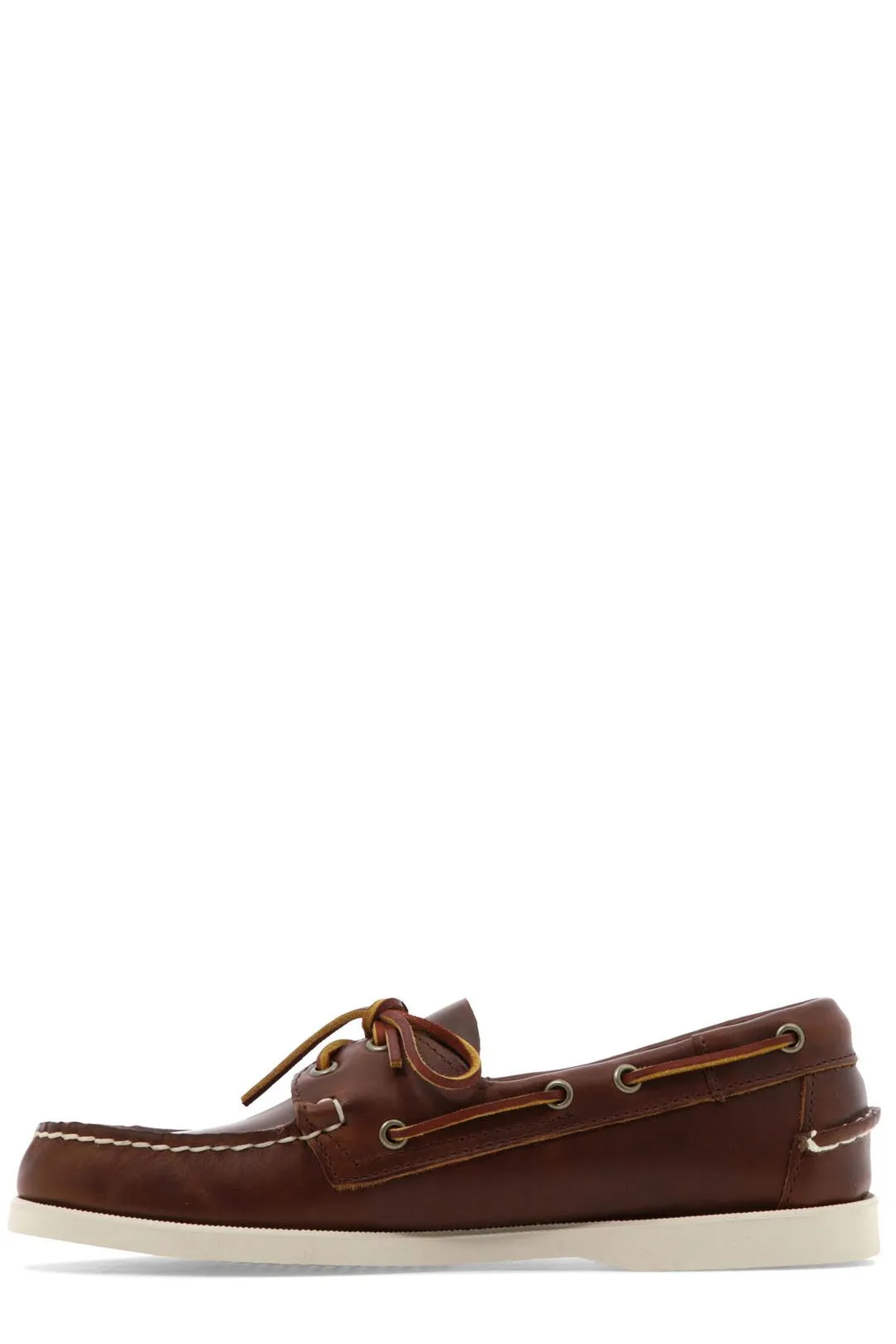 Sebago Lace Detailed Round Toe Loafers