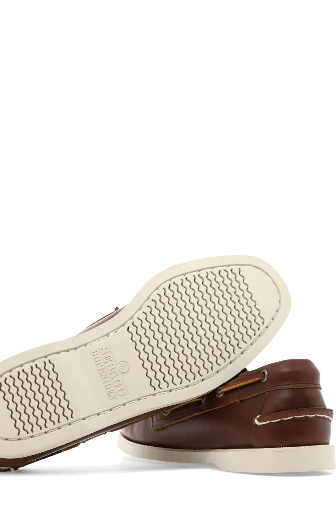 Sebago Lace Detailed Round Toe Loafers