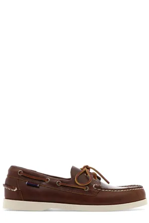 Sebago Lace Detailed Round Toe Loafers