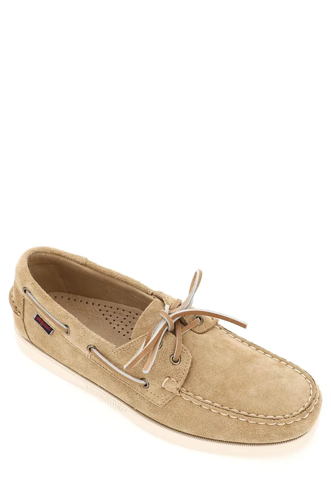Sebago Lace-Up Round Toe Boat Shoes