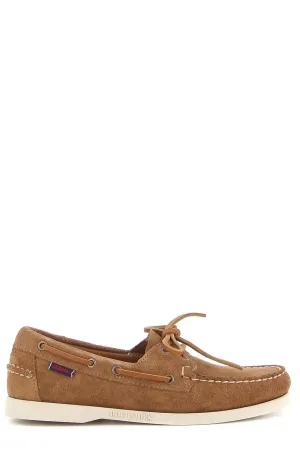 Sebago Lace-Up Round Toe Boat Shoes