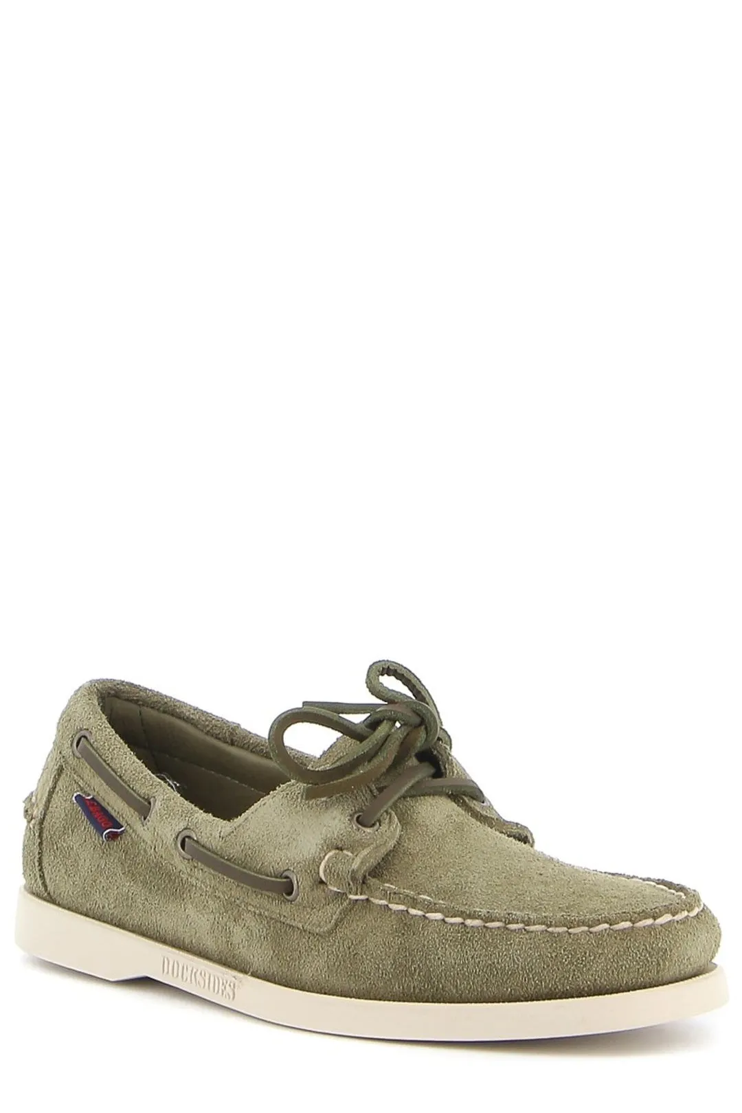 Sebago Lace-Up Round Toe Boat Shoes