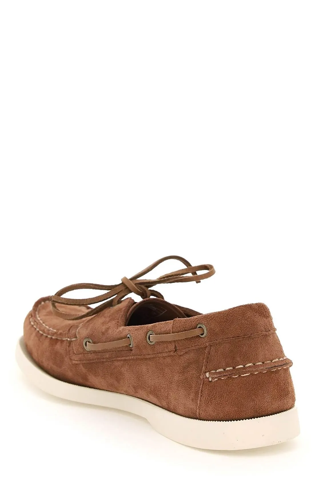 Sebago Lace-Up Round Toe Boat Shoes