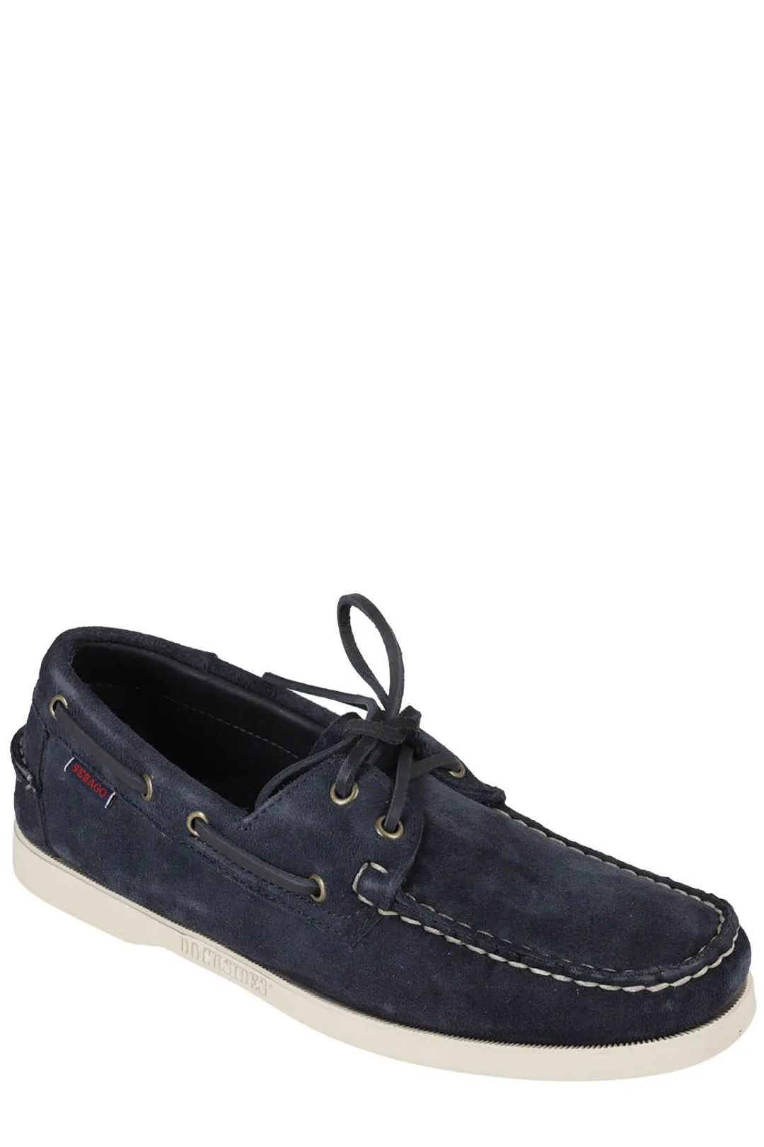 Sebago Lace-Up Round Toe Boat Shoes
