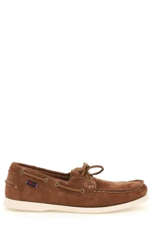 Sebago Lace-Up Round Toe Boat Shoes