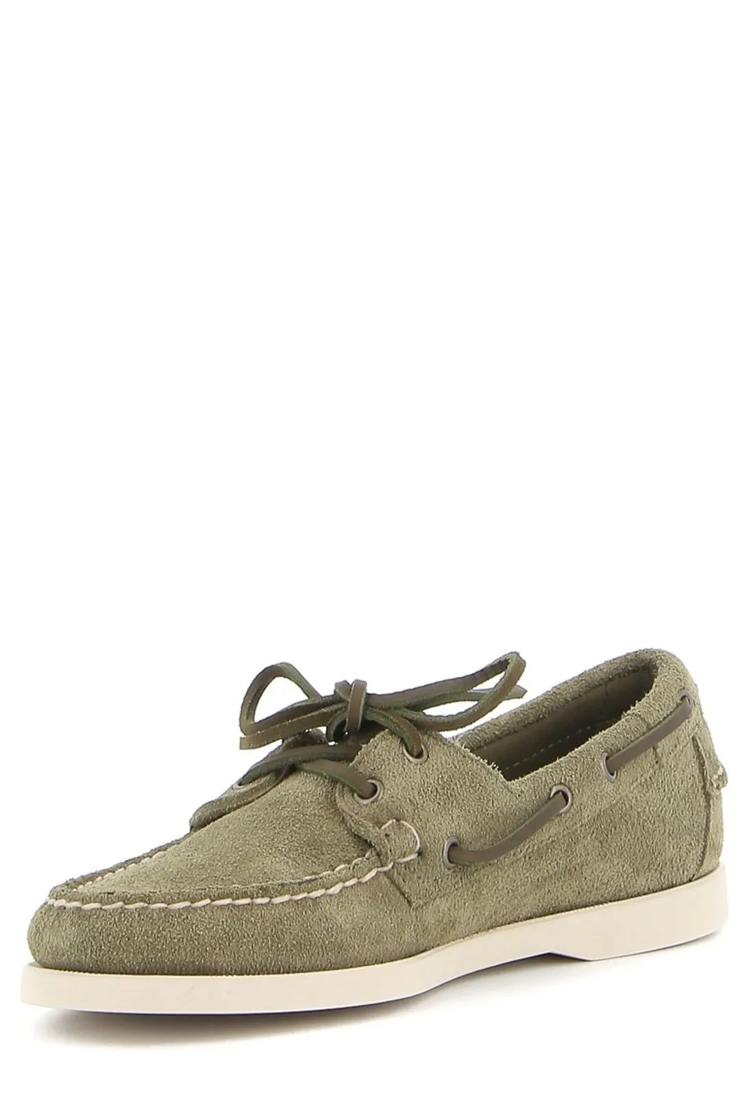 Sebago Lace-Up Round Toe Boat Shoes
