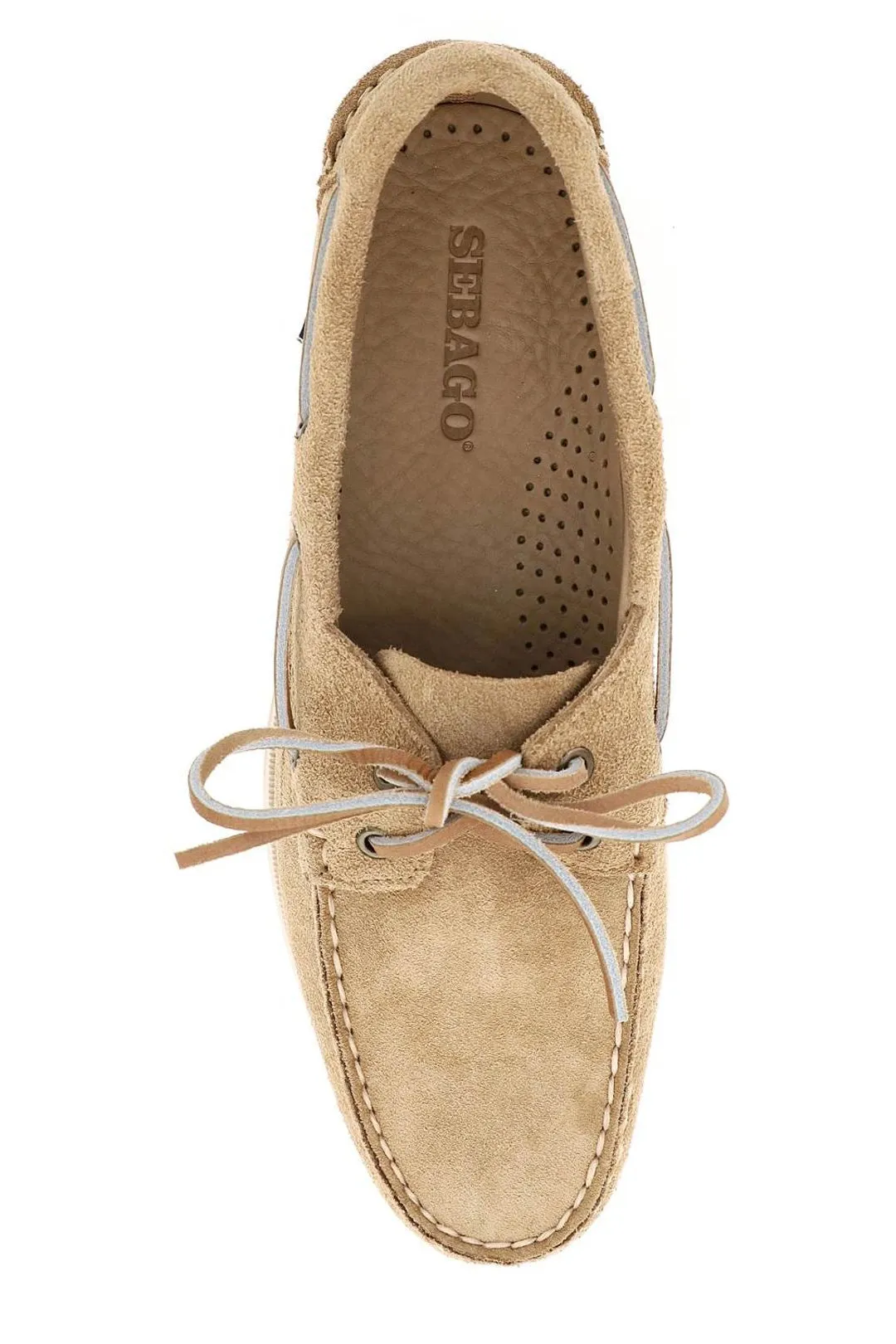 Sebago Lace-Up Round Toe Boat Shoes