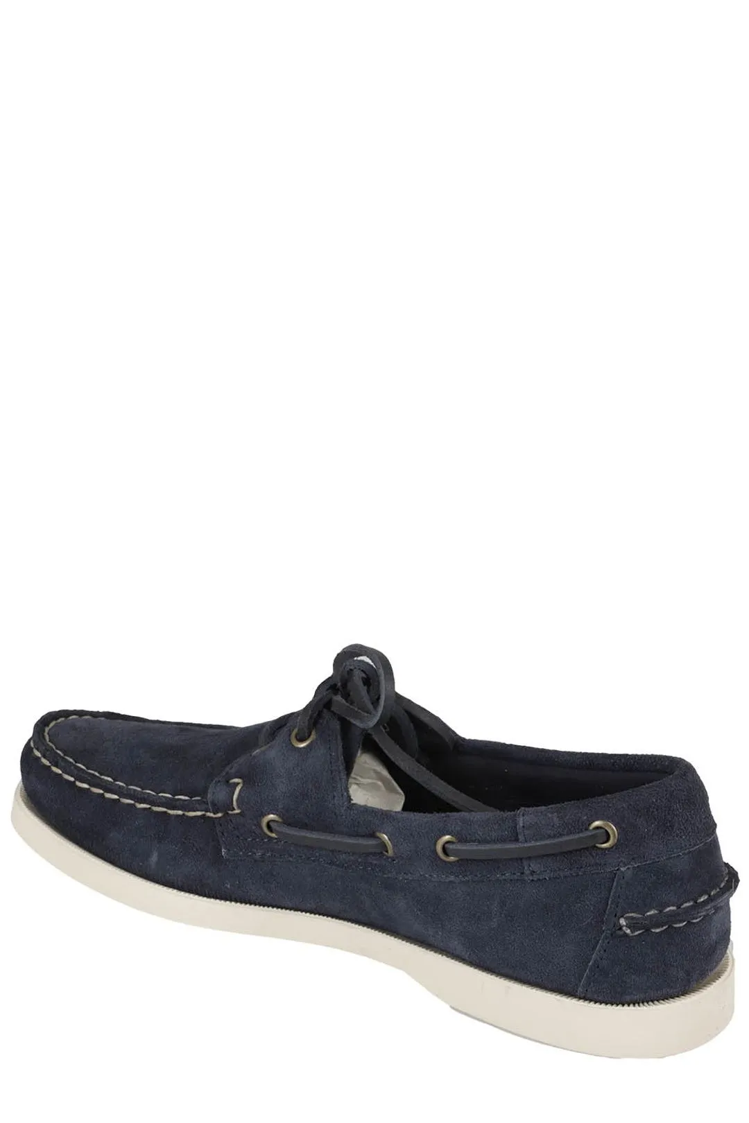 Sebago Lace-Up Round Toe Boat Shoes