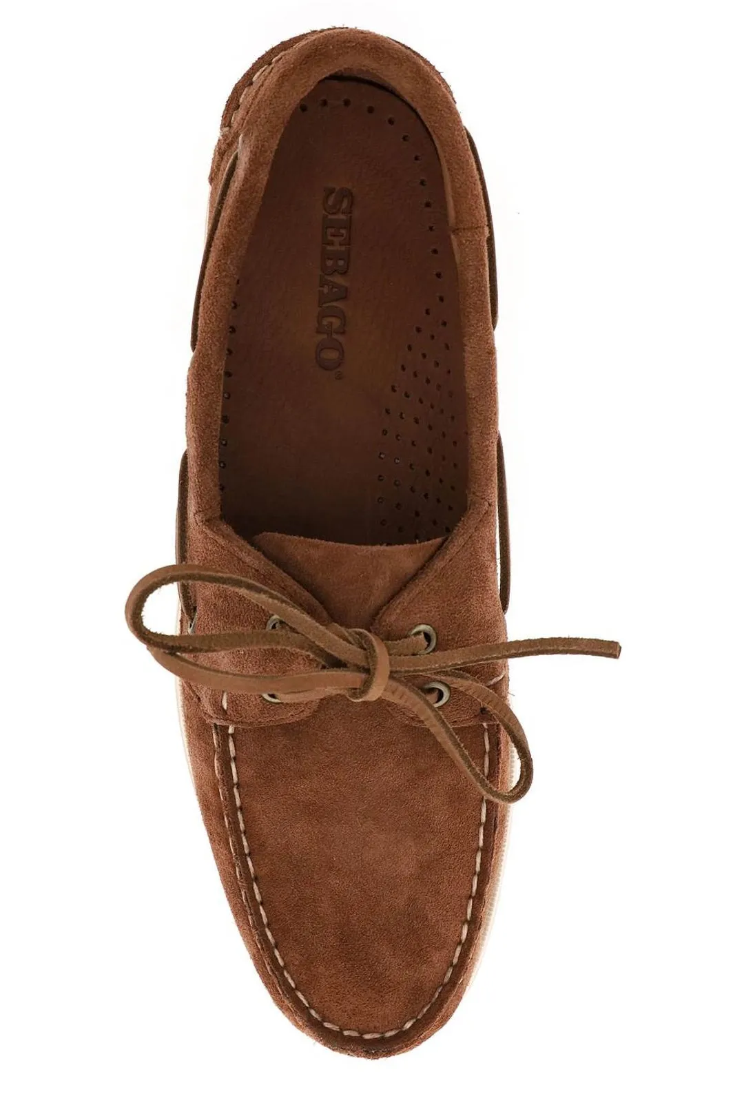 Sebago Lace-Up Round Toe Boat Shoes