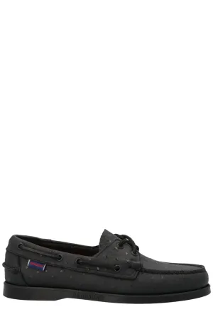 Sebago Polka Dot Round Toe Loafers