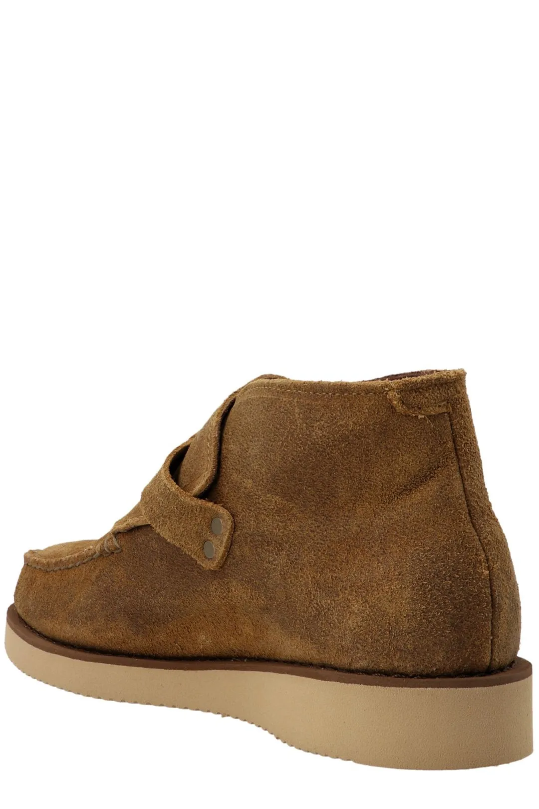 Sebago Round Toe Buckled Boots