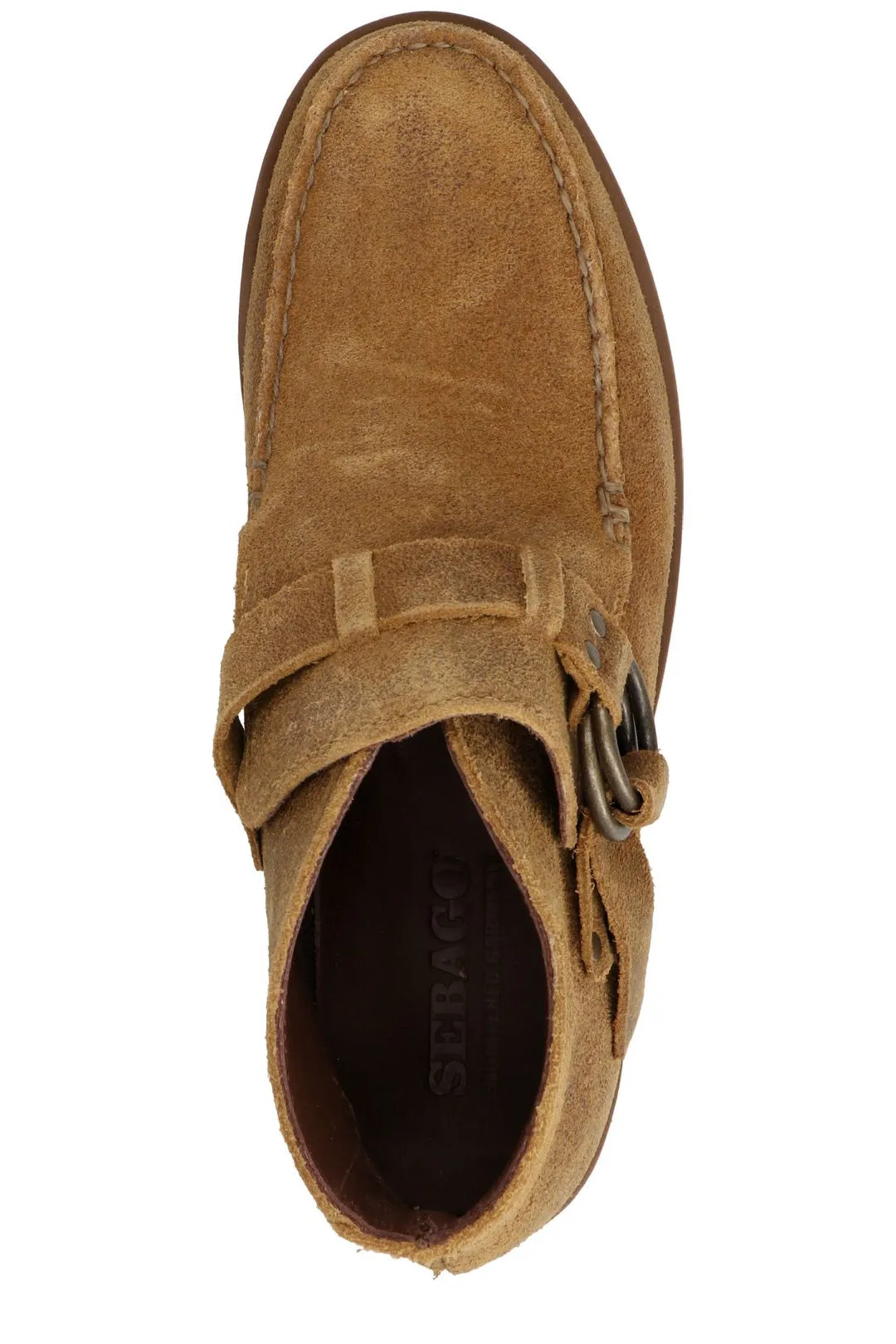 Sebago Round Toe Buckled Boots