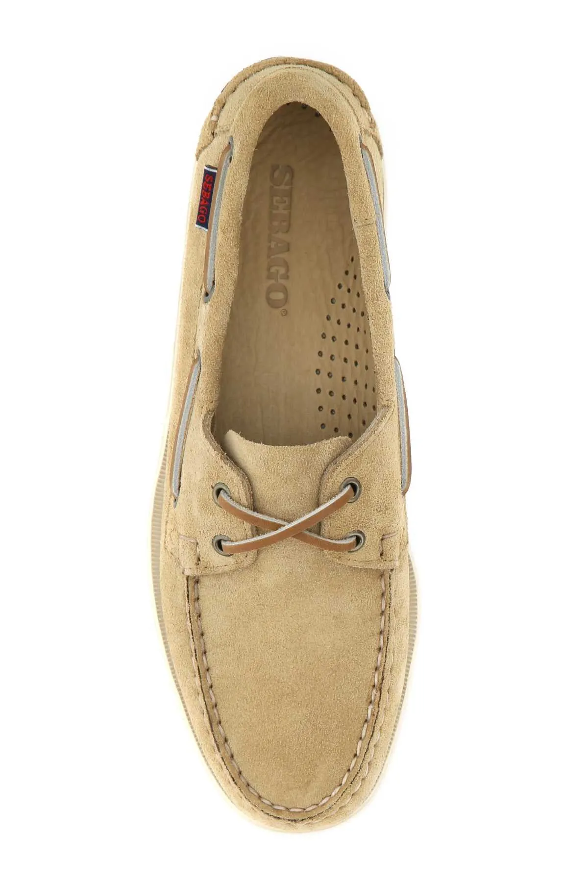 Sebago Round Toe Lace-Up Boat Shoes