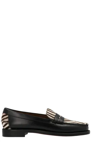 Sebago Round Toe Slip-On Loafers