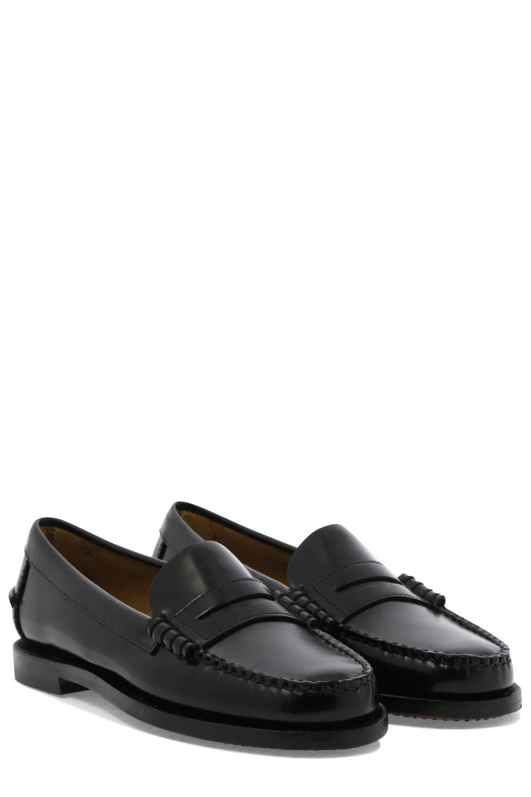 Sebago Round Toe Slip-On Loafers