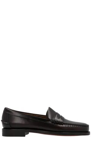 Sebago Round Toe Slip-On Loafers