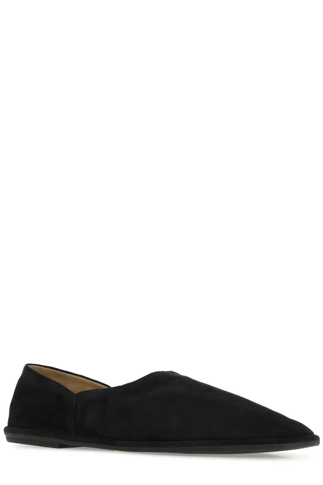 The Row Round Toe Slip-On Loafers