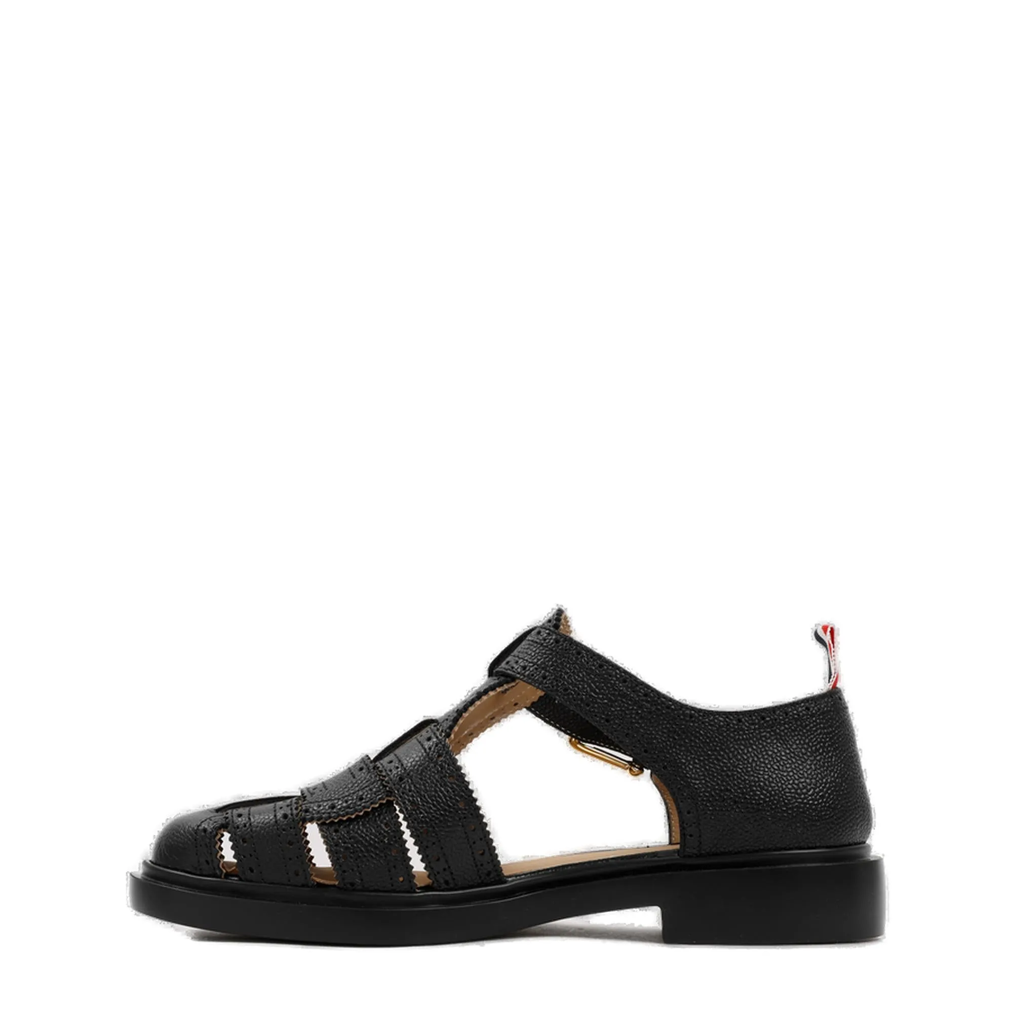 Thom Browne Punch-Hole Buckle Sandals